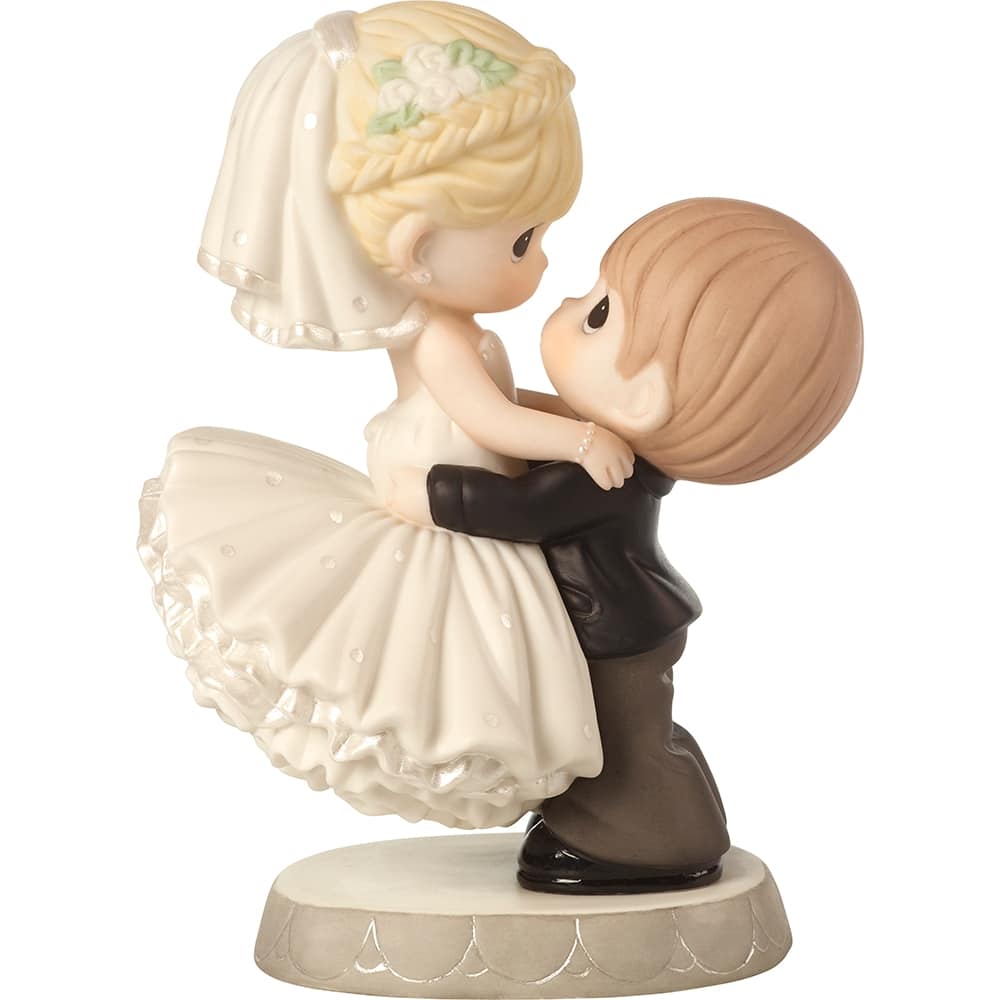7&#x22; Best Day Ever Bride &#x26; Groom Porcelain Figurine
